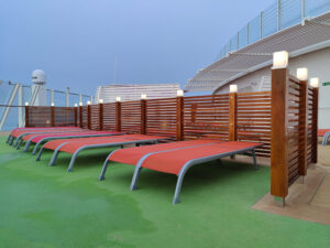 Sonnendeck Deck 18 vorne