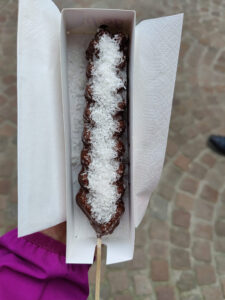 Waffeln mit Schokolade