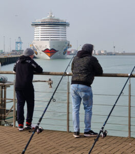AIDAcosma in Zeebrugge