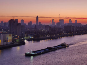 Ankunft in Rotterdam