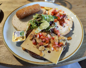 Mittagessen im Lido