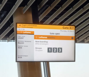 LH 2307 AMS - MUC