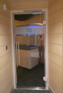 Finnische Sauna