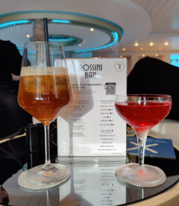 Pre Dinner Cocktail in der Rossini Bar