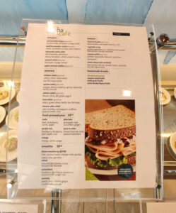 Spa Café - Mittagessen