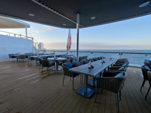 Oceanview Café - Außenbereich