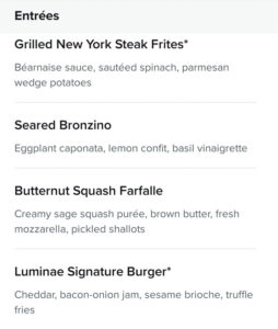 Luminae - Lunch