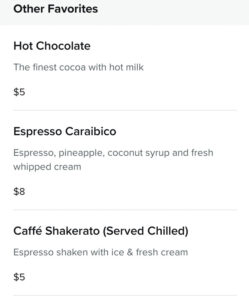 Café al Bacio