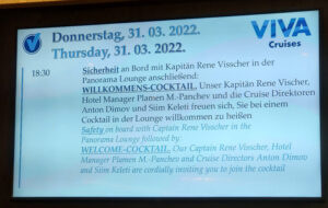 Tagesprogramm Tag 1