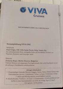 Gala Abendessen