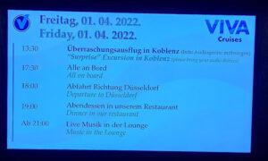 Tagesprogramm Tag 2