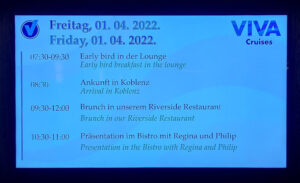 Tagesprogramm Tag 2