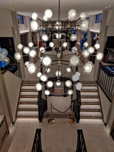 Split-Level im Foyer