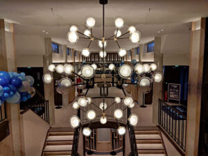 Split-Level im Foyer