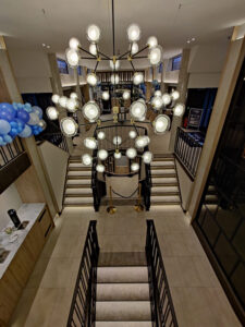 Split-Level im Foyer