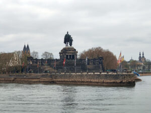 Ankunft in Koblenz