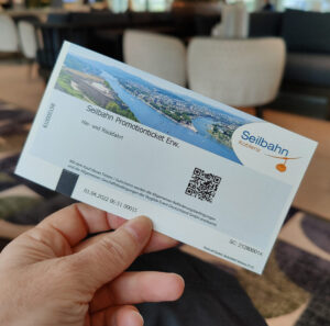 Seilbahn Ticket