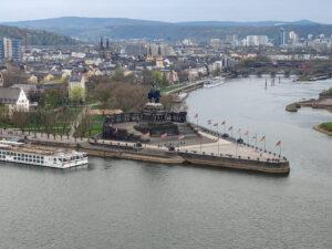 Blick auf Koblenz