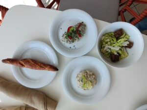 kleines Mittagessen