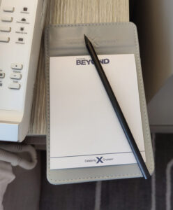 Block und Bleistift