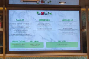 Eden Café - Mittagessen