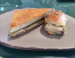 Sandwich im Eden Café