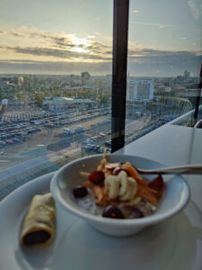 Frühstück mit Aussicht