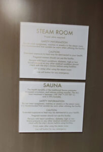 Sauna / Dampfbad