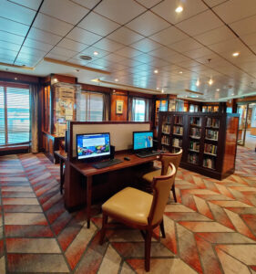 SS America Library & Internet Café