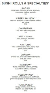Sushi Bar