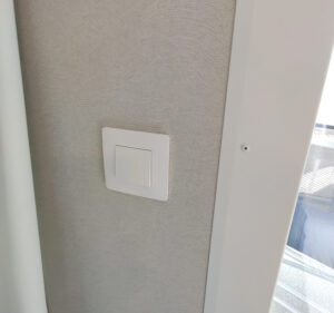 Lichtschalter Vorhangleiste