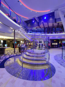 Treppe auf Deck 6