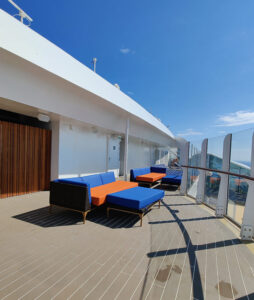 öffentliches Sonnendeck Deck 17