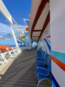 öffentliches Sonnendeck Deck 17