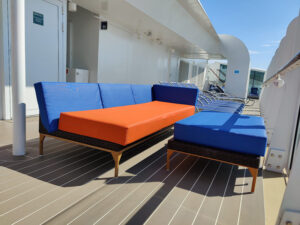 öffentliches Sonnendeck Deck 17
