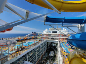vorderes Pooldeck
