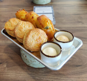 Biscuits and Pepper Cornbread