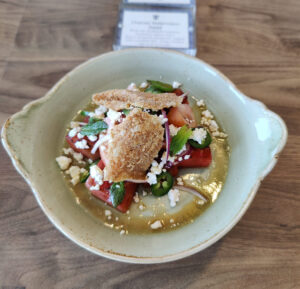 Charred Watermelon Salad