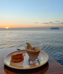 Frühstück mit Aussicht