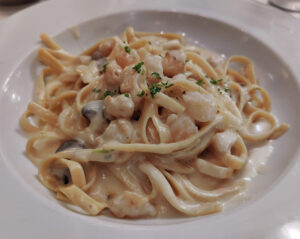 Shrimp Fettucini Alfredo