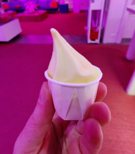 Pineapple Whipped Ice Cream