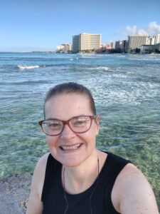 Selfie am Waikiki Beach