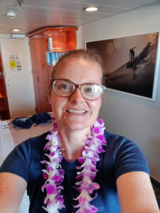 Selfie mit Lei