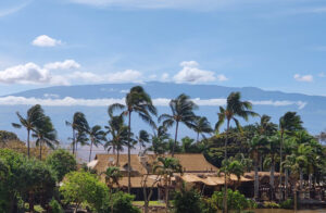 Blick zum Haleakala