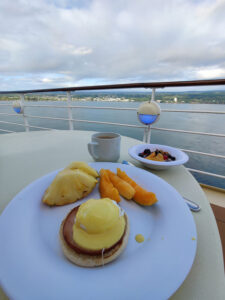 Frühstück mit Aussicht