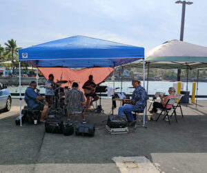 Musik am Hafen