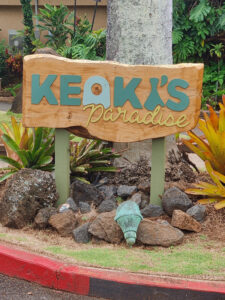 Mittagessen Keoki´s Paradise