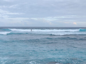 Surfer vor Lawa´i Beach