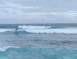 Surfer vor Lawa´i Beach
