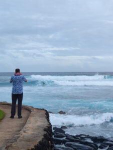 Surfer vor Lawa´i Beach